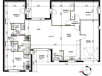 Maison, 110 m²