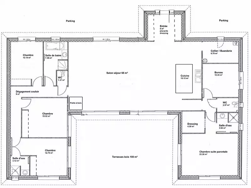 Maison, 206 m²