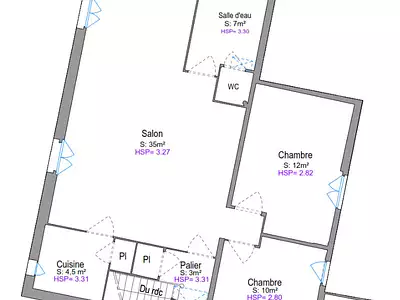 Appartement, 67,84 m²