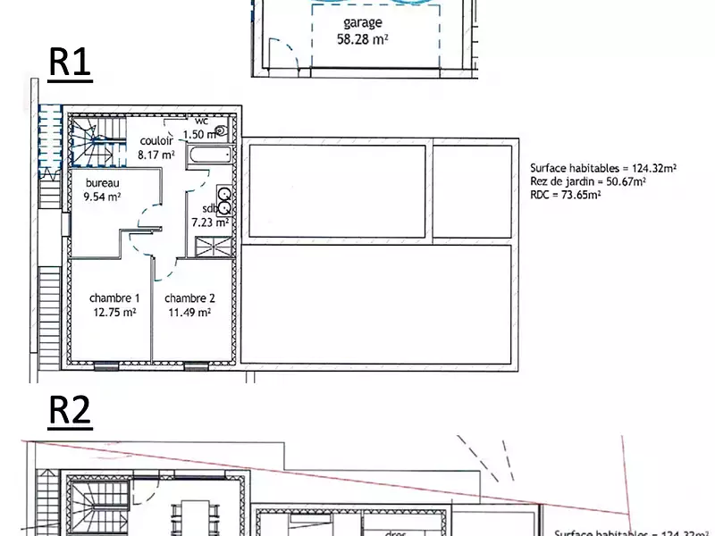 Maison, 124 m²