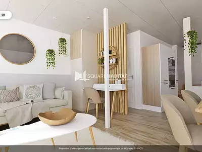 Appartement, 48,42 m²