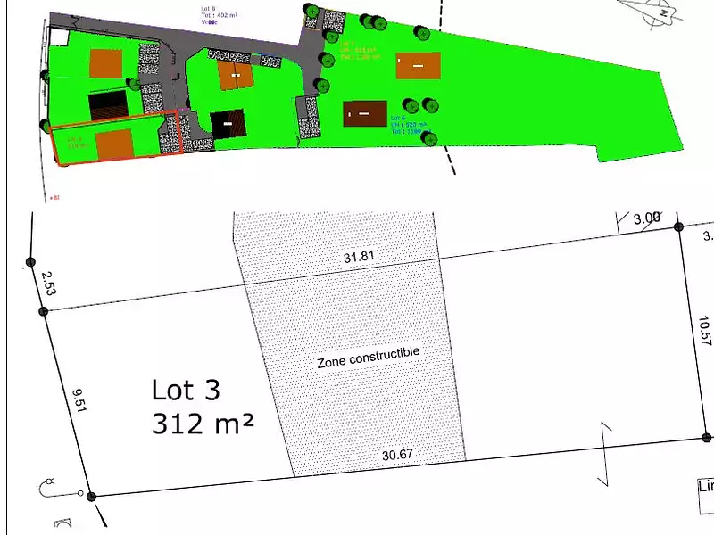 Terrain, 312 m²