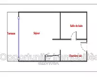 Appartement, 23,51 m²
