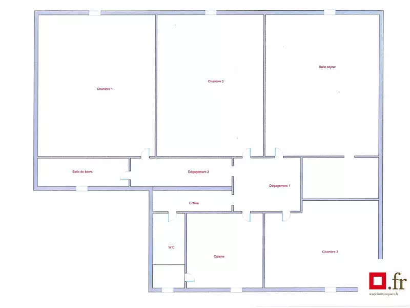 Appartement, 97,66 m²