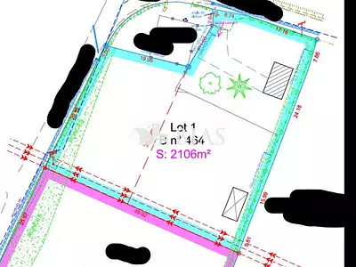 Terrain, 2 106 m²