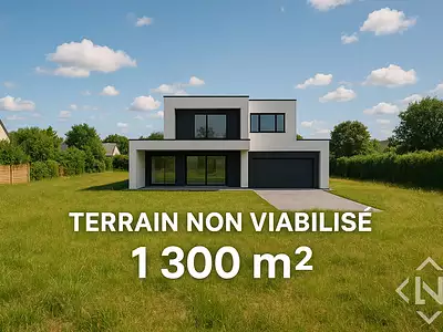 Terrain, 1 300 m²