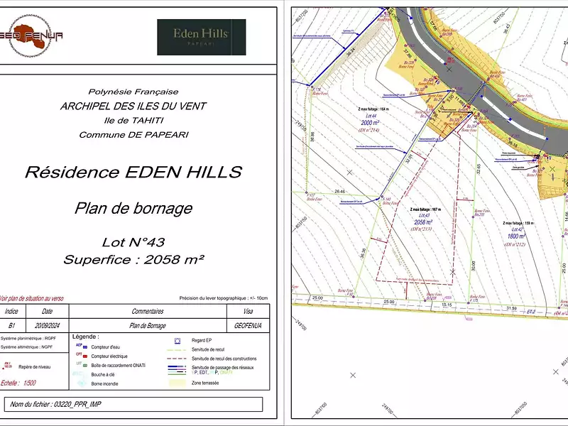 Terrain, 2 058 m²