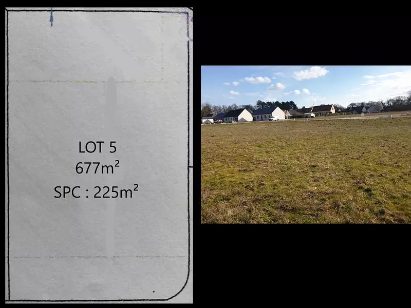 Terrain, 677 m²