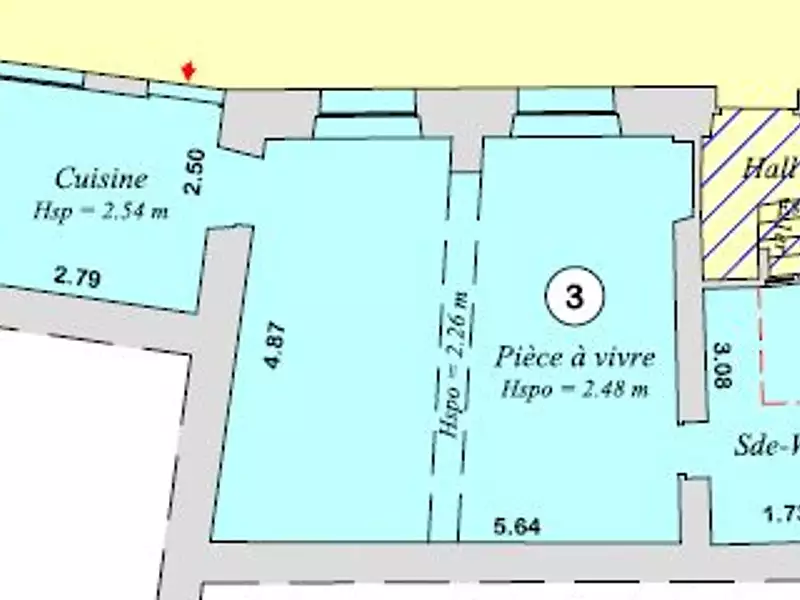 Appartement, 35,83 m²