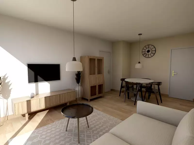 Appartement, 54,84 m²