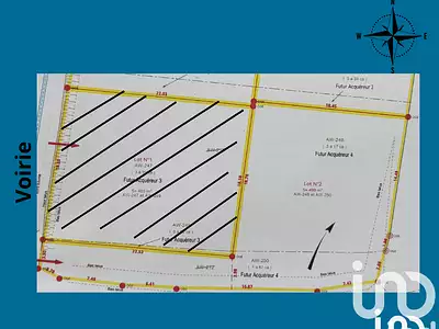 Terrain, 499 m²