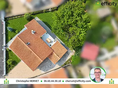 Maison • 58&nbsp;m² • 3&nbsp;pièces • 2&nbsp;chambres • Ter.&nbsp;492&nbsp;m²