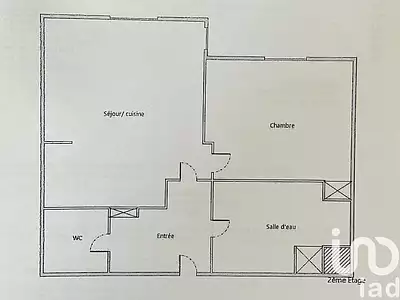 Appartement, 42 m²