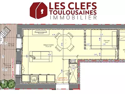 Appartement, 24 m²