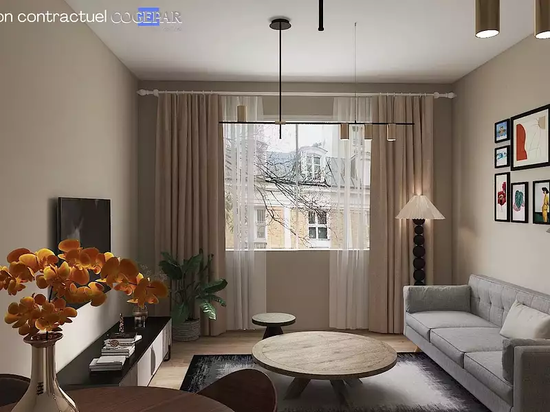 Appartement, 29,55 m²