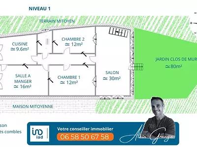 Maison, 100 m²