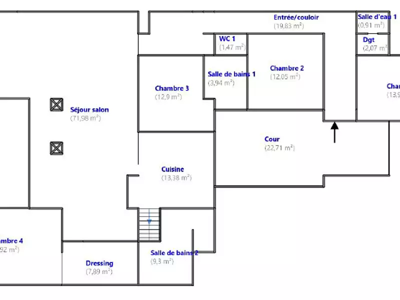 Appartement, 230 m²