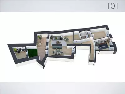 Appartement, 82 m²