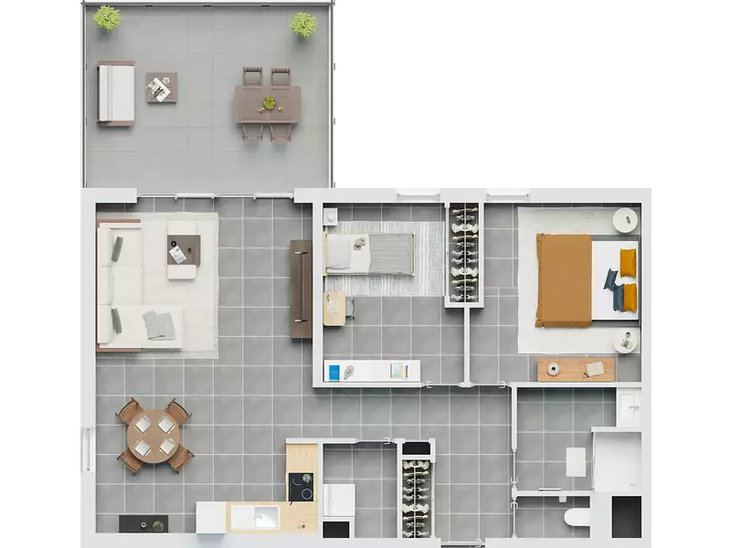 Appartement, 71,65 m²