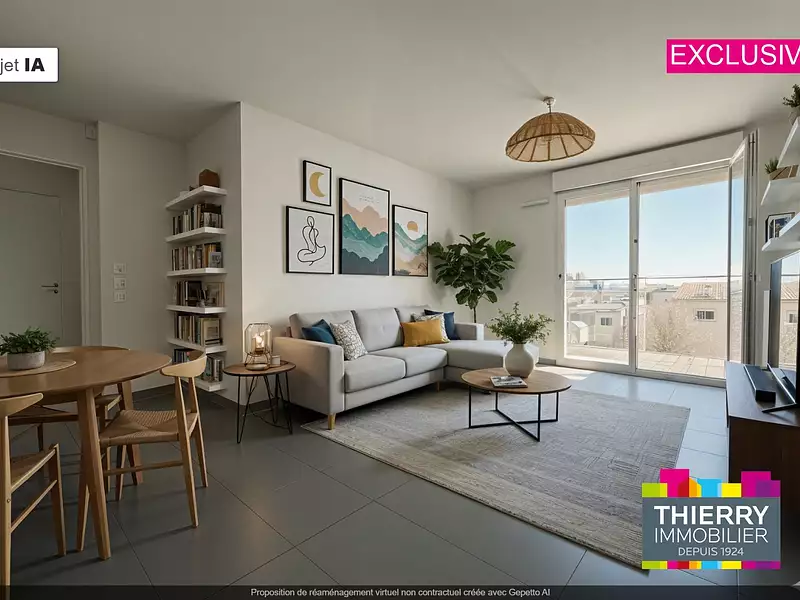 Appartement, 57,34 m²