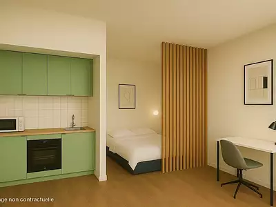 Appartement, 31,35 m²