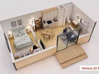 Maison, 15 m²