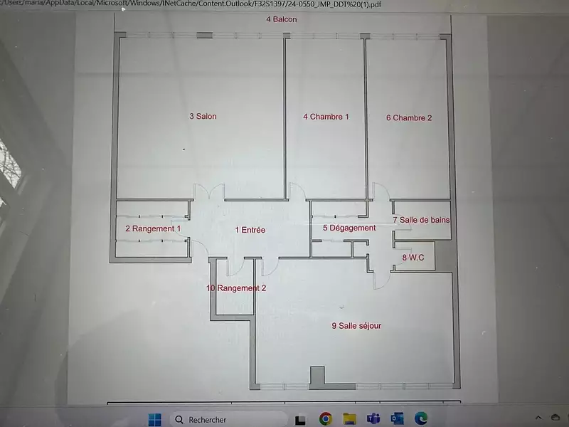 Appartement, 111,74 m²