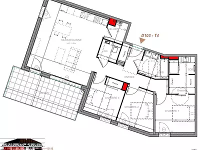 Appartement, 88,25 m²