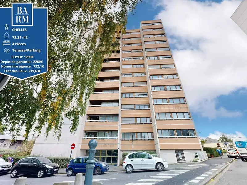 Appartement, 73,21 m²