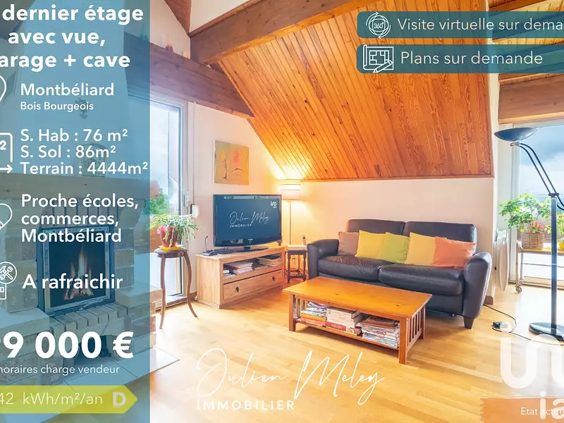 Appartement, 76 m²