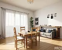 Appartement, 62 m²