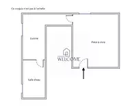 Appartement, 24,5 m²