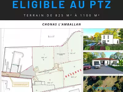 Terrain, 825 m²