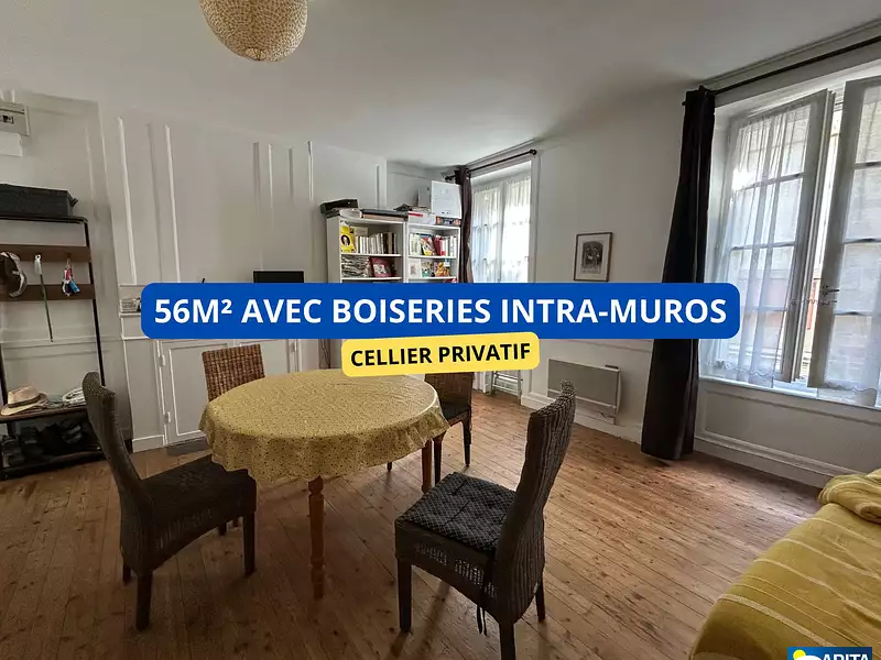 Appartement, 56,5 m²
