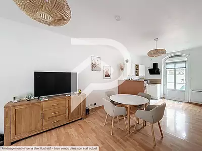 Appartement, 58,56 m²