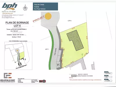 Terrain, 701 m²