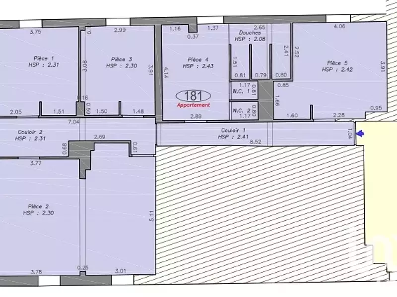 Appartement, 120 m²