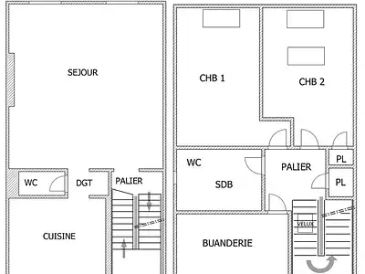 Appartement, 76 m²