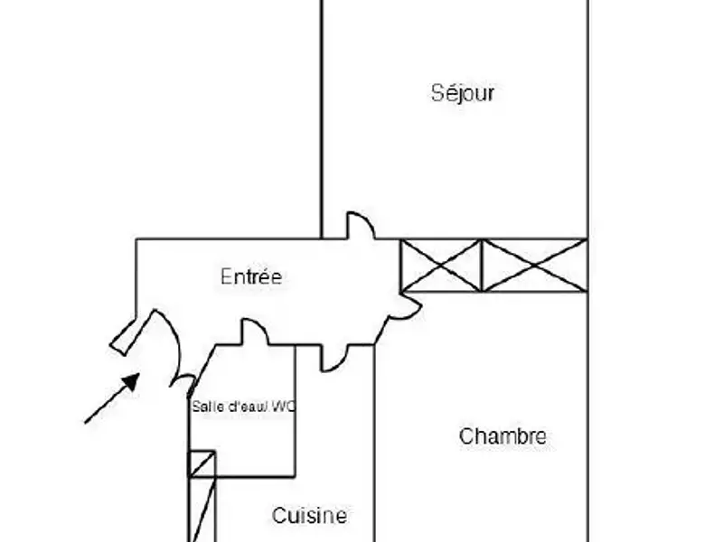 Appartement, 44,22 m²