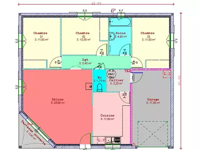 Maison, 110 m²