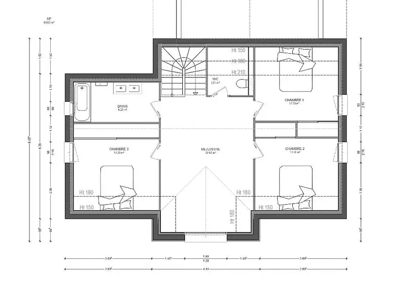 Maison, 141 m²