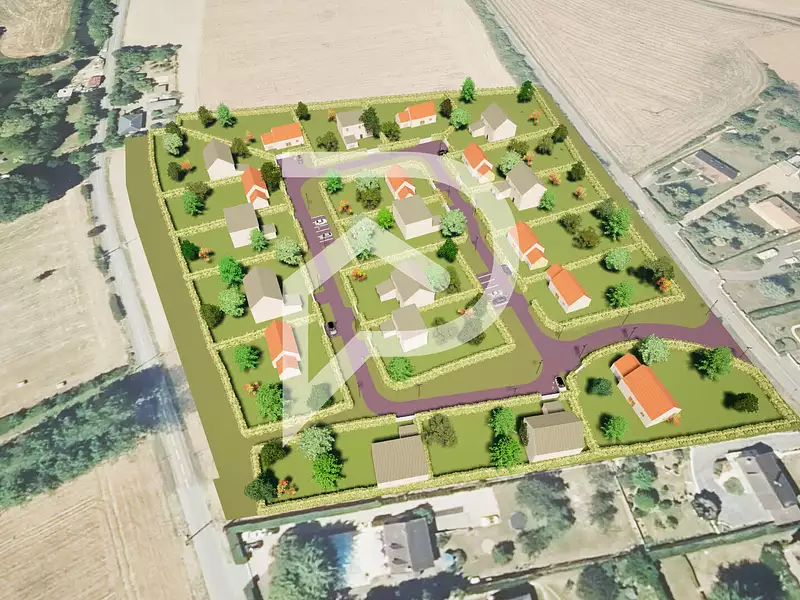 Terrain, 1 000 m²