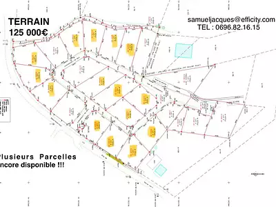 Terrain, 630 m²