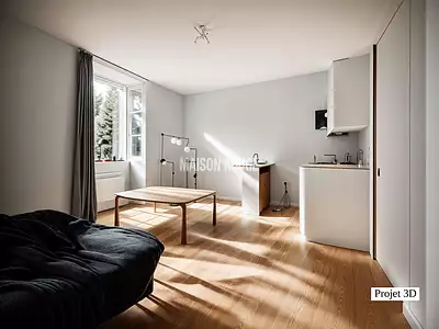 Appartement, 22,02 m²