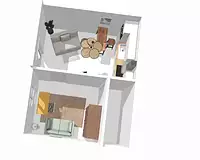 Appartement, 25,65 m²