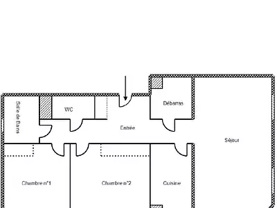 Appartement, 73,74 m²