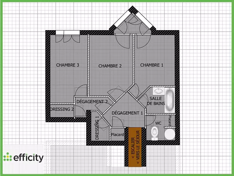 Appartement, 83 m²