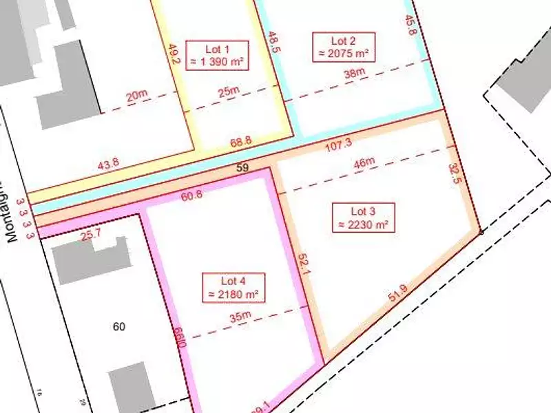 Terrain, 2 180 m²