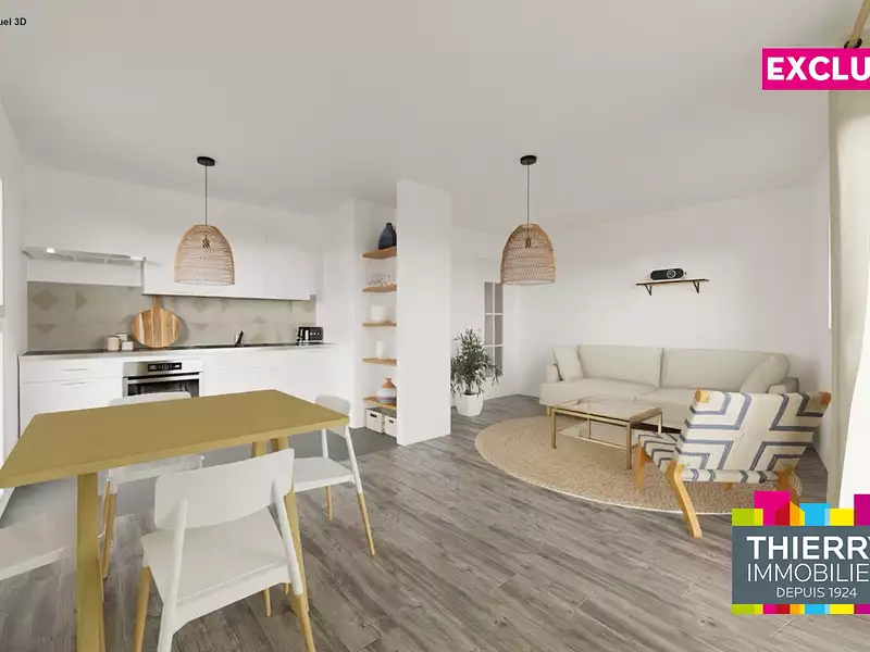 Appartement, 60,12 m²