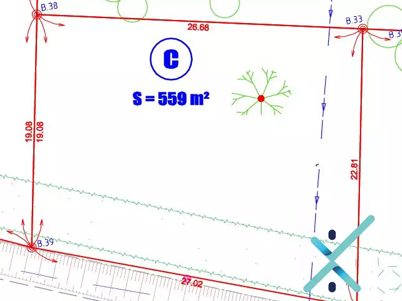 Terrain, 559 m²
